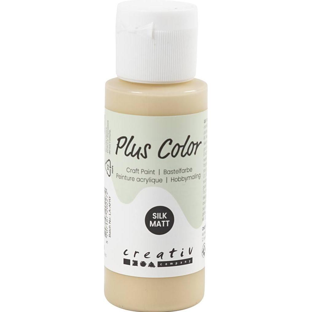 Plus Color, Colore + Vernice per fai da te, Craft Paint (60 ml)