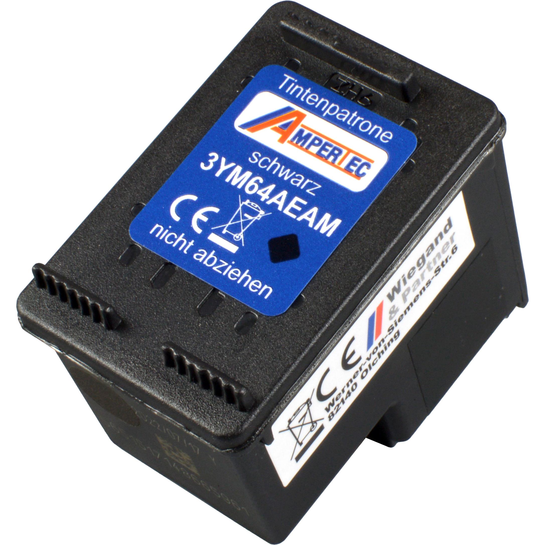 Ampertec, Druckerpatrone, Tinte ersetzt HP 3YM64AE 307XL schwarz (BK)