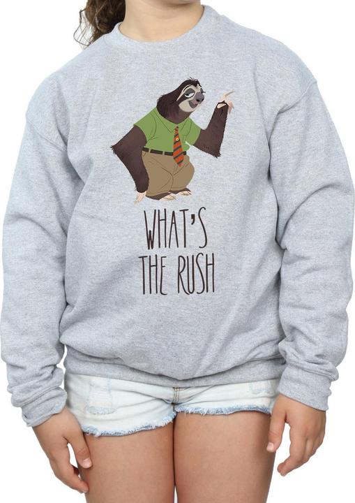 Image du produit Disney - Sweat ZOOTROPOLIS WHAT'S THE RUSH - Fille (140, 146)