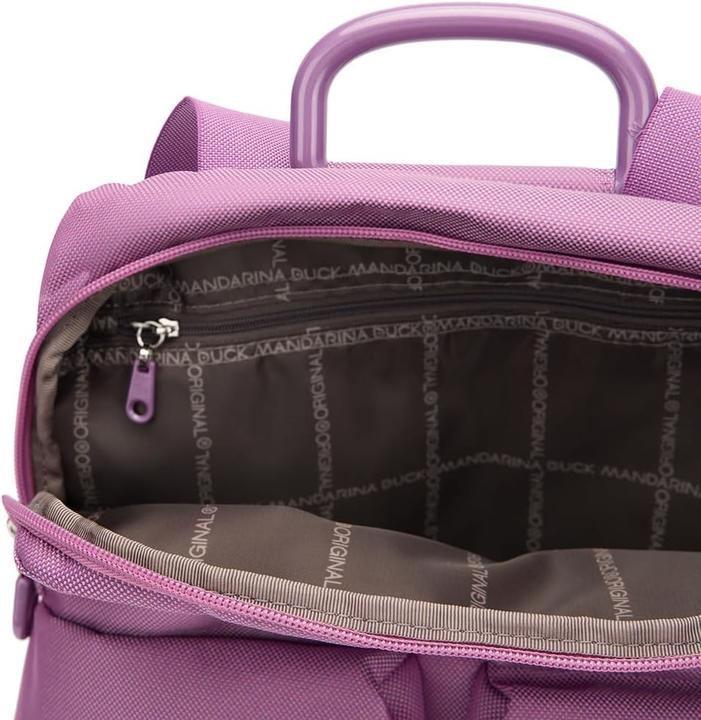 Actual product image Mandarina Duck Versatile Lightweight Backpack with Adjustable Straps and Color-Changing Effect