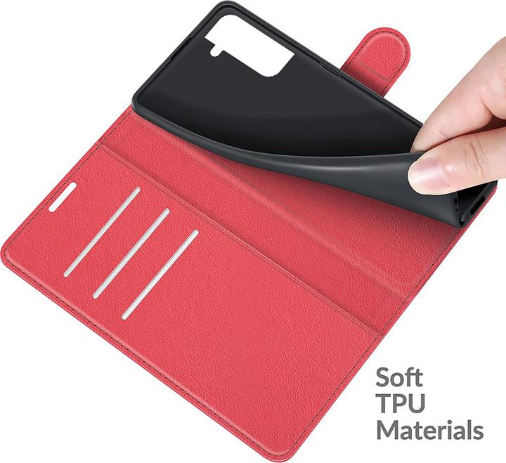 Produktbild Cazy Book Case Kompatibel mit Samsung Galaxy S22 - Hülle klappbar Kunstleder - (Samsung Galaxy S22)