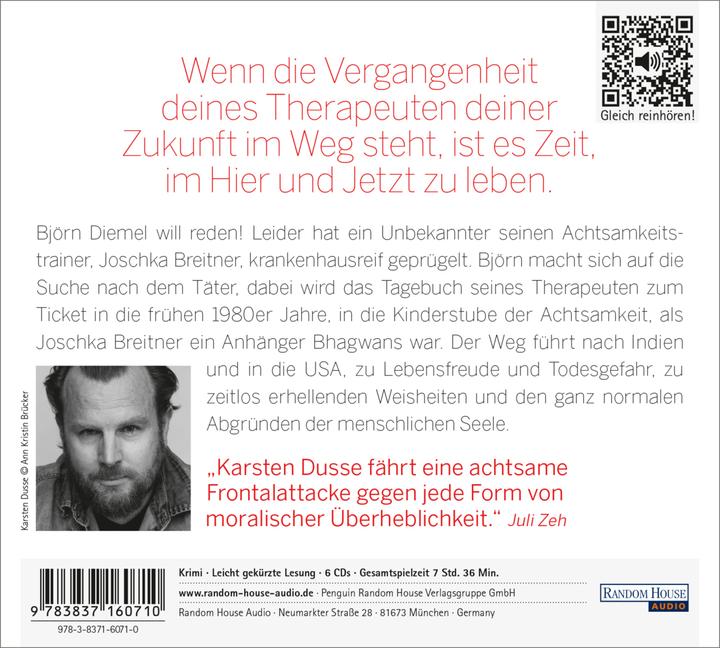 Actual product image Mindful murder in the here and now (Karsten Dusse, German)