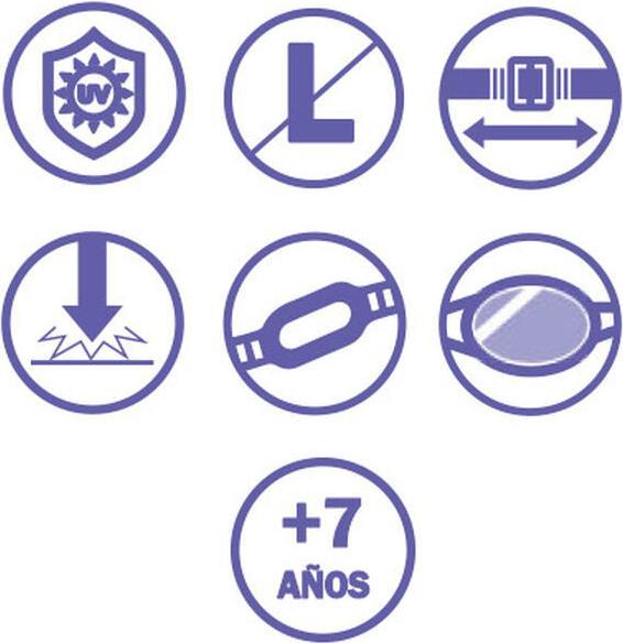 Image du produit Bestway Lunettes de natation Aqua Burst enfants sort 7J+