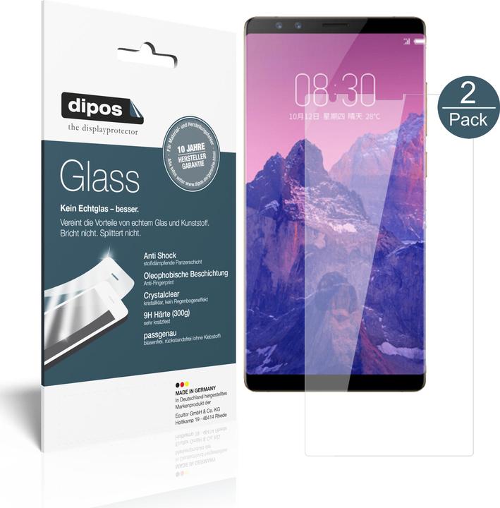 Produktbild Dipos Displayschutz Anti-Shock (2 Stück, ZTE Nubia Z17S)
