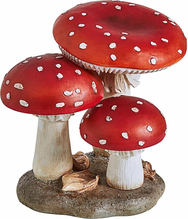 Loberon Champignon déco Lupton rouge/blanc