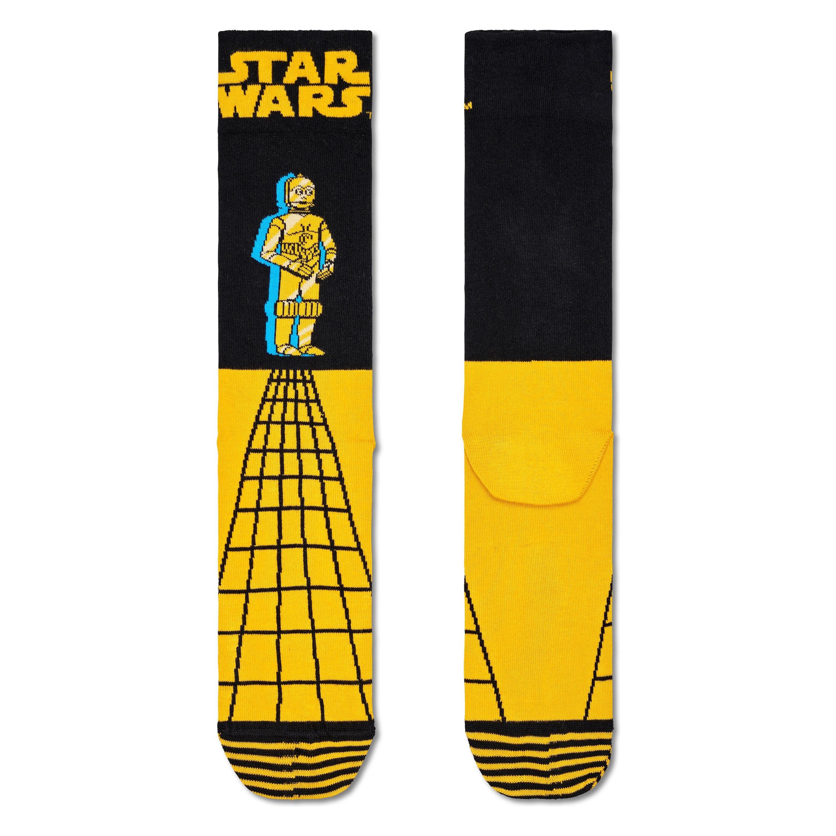 Happy Socks, Unisex, Socken, Star Wars, Mehrfarbig, (Einzelpack, 41 - 46)