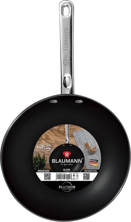 Image du produit Blaumann Wok Ø 28cm Platinum Collection (28 cm, Wok, Aluminium)