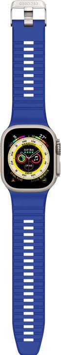 Image du produit Decoded Silicone Ultra Traction Strap 42/44/45/49mm Bleu Galc (Silicone liquide (LSR))