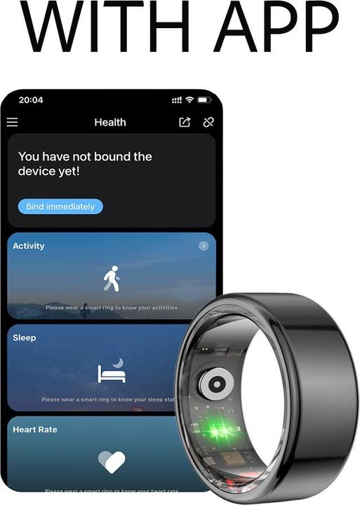 Image du produit Novidarte Smart Ring (Noir)