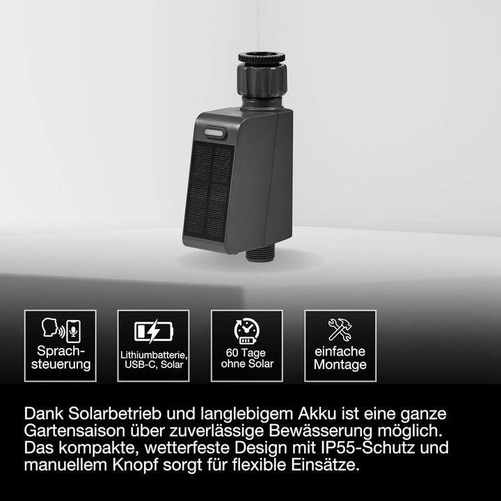 Produktbild Osram Server - Sonstiges Zubehör SMART+ WiFi Bewässerungssteuerung | Dunkelgrau