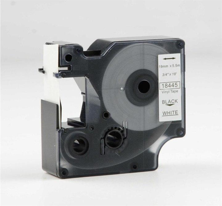 Produktbild Dymo Rhino Vinylband, schwarz (Weiss)