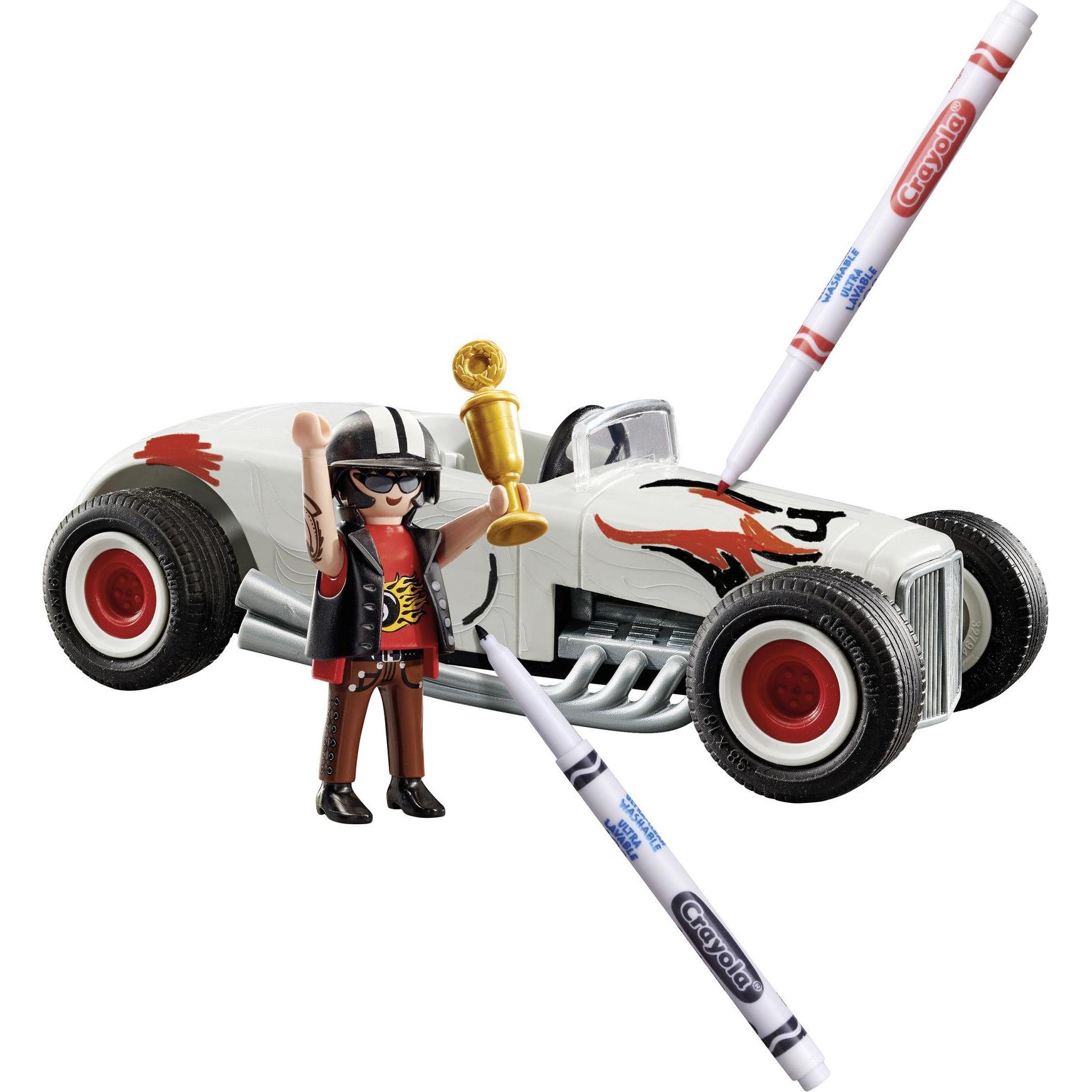 Thumbnail - Playmobil Rennauto (71376, Playmobil Color)