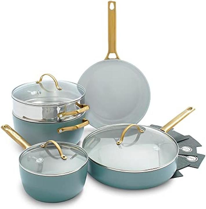 Produktbild Greenpan Padova Reserve -10-teilig (26 cm, Pfannenset + Topfset, Aluminium)