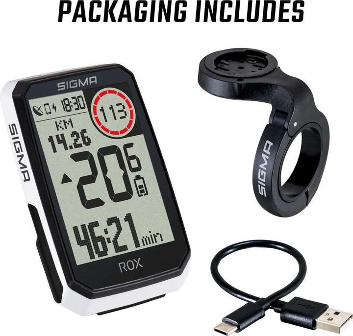Produktbild Sigma ROX 4.0 GPS Endurance Computer - weiss