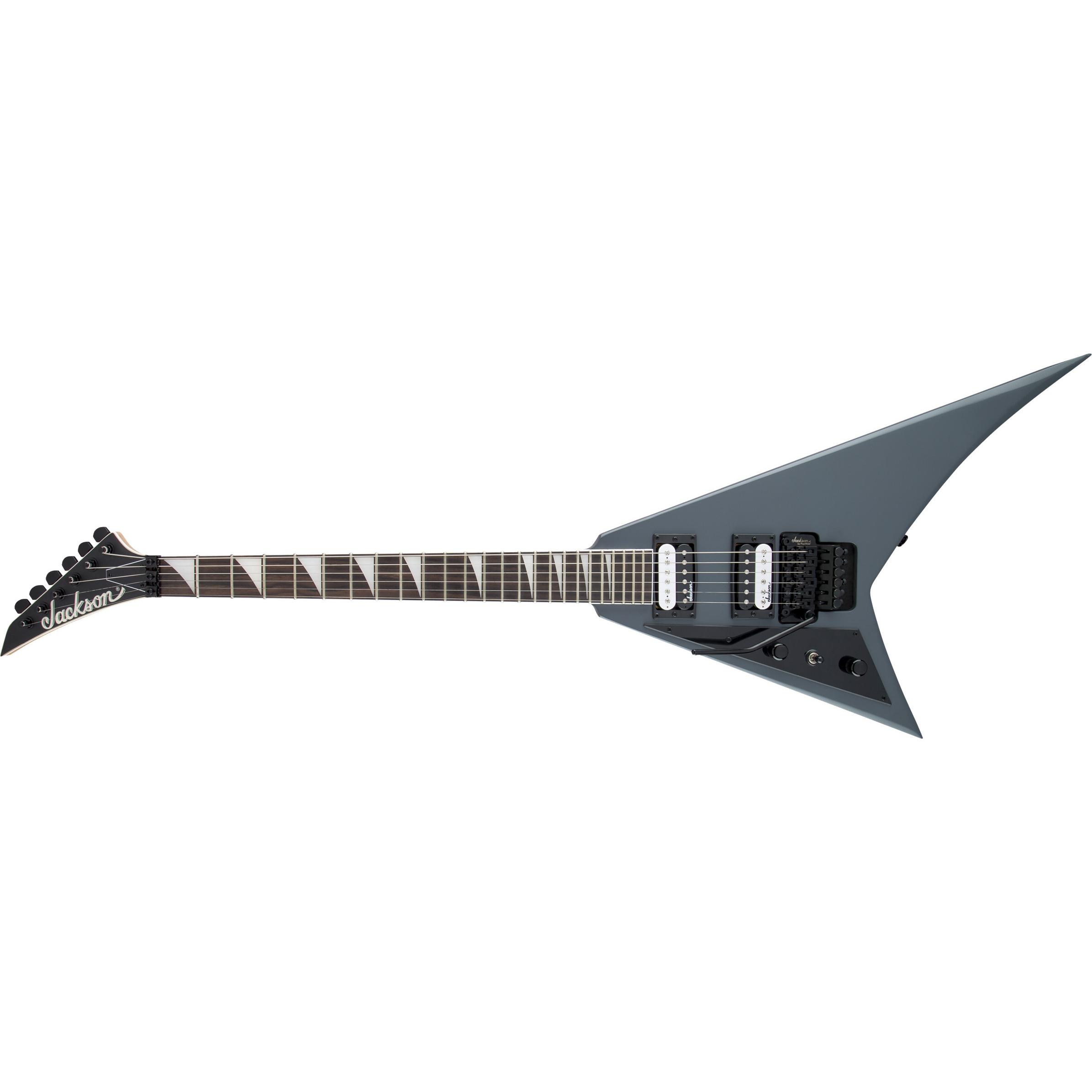 JACKSON JS32L Rhoads Electric Guitar, Satin Gray (Chitarra elettrica), Chitarra, Grigio
