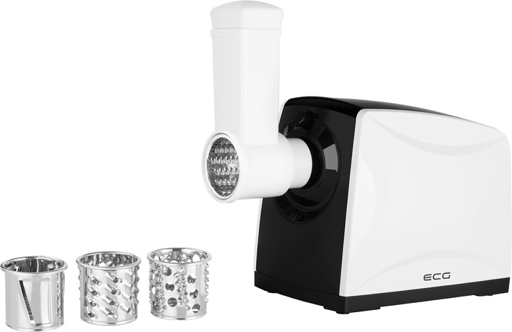 Actual product image ECG MG 2510 mincer Black, Stainless steel, White (1200 W)