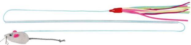 Actual product image Trixie Play fishing rod 2 sided (Play fishing rod cat)