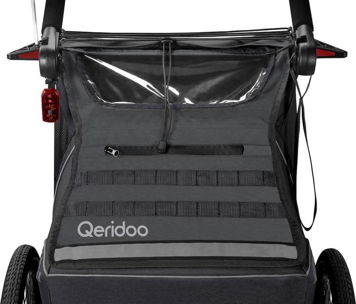 Actual product image Qeridoo Kidgoo 1 - Child bike trailer for 1 child