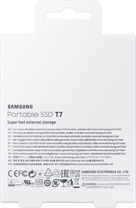 Produktbild Samsung Portable T7 Blue (1000 GB)