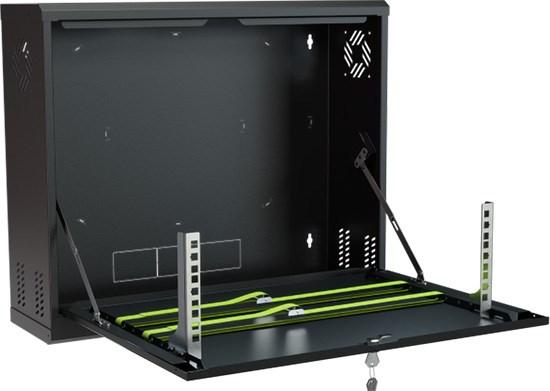 Productafbeelding Delta SZAFA RACK WISZĄCA CR19-3U-180-B STALFLEX (3 HE, 19 inch rek)