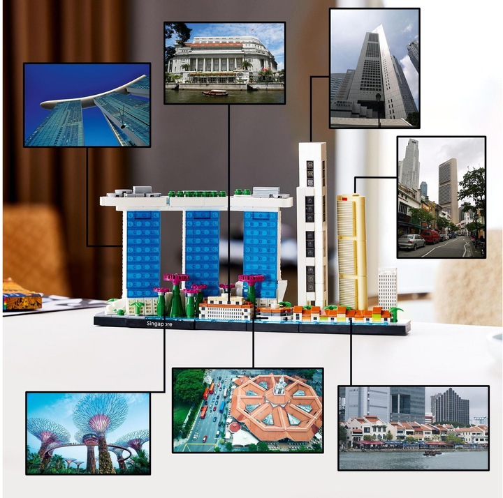 Produktbild LEGO Singapur (21057, LEGO Architecture)
