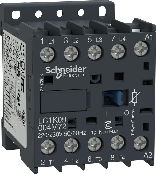 Actual product image Schneider Electric Contactor-4NO 20A AC1 poles