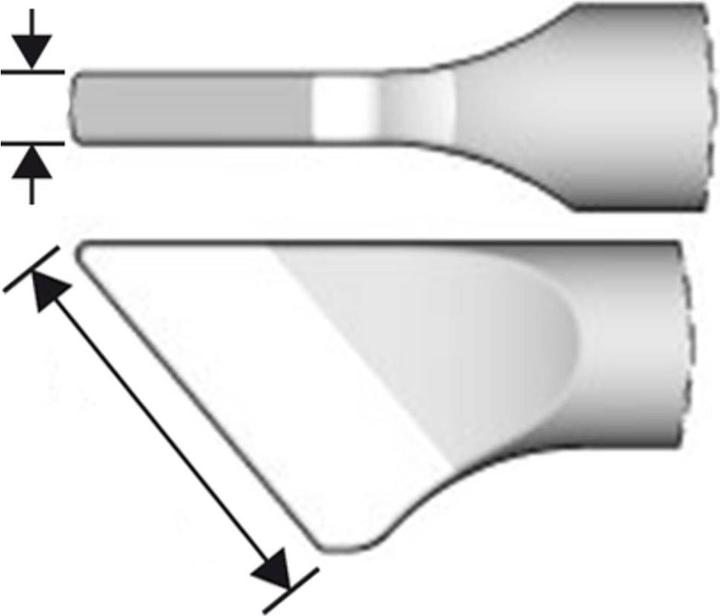Actual product image JBC Tools C105112 Soldering tip blade shape, straight tip size 0.3 mm content 1 p (Soldering tip)