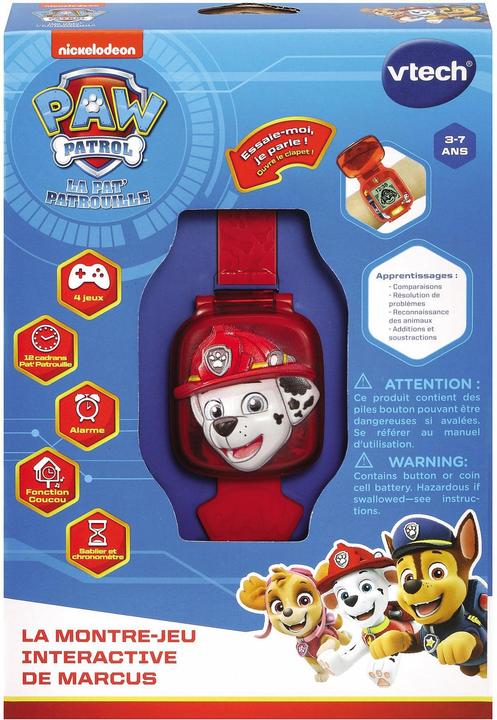 Image du produit VTech La patrouille-La montre-jeu interactive Marcus -FR- (Français, 3 - 7 Années)