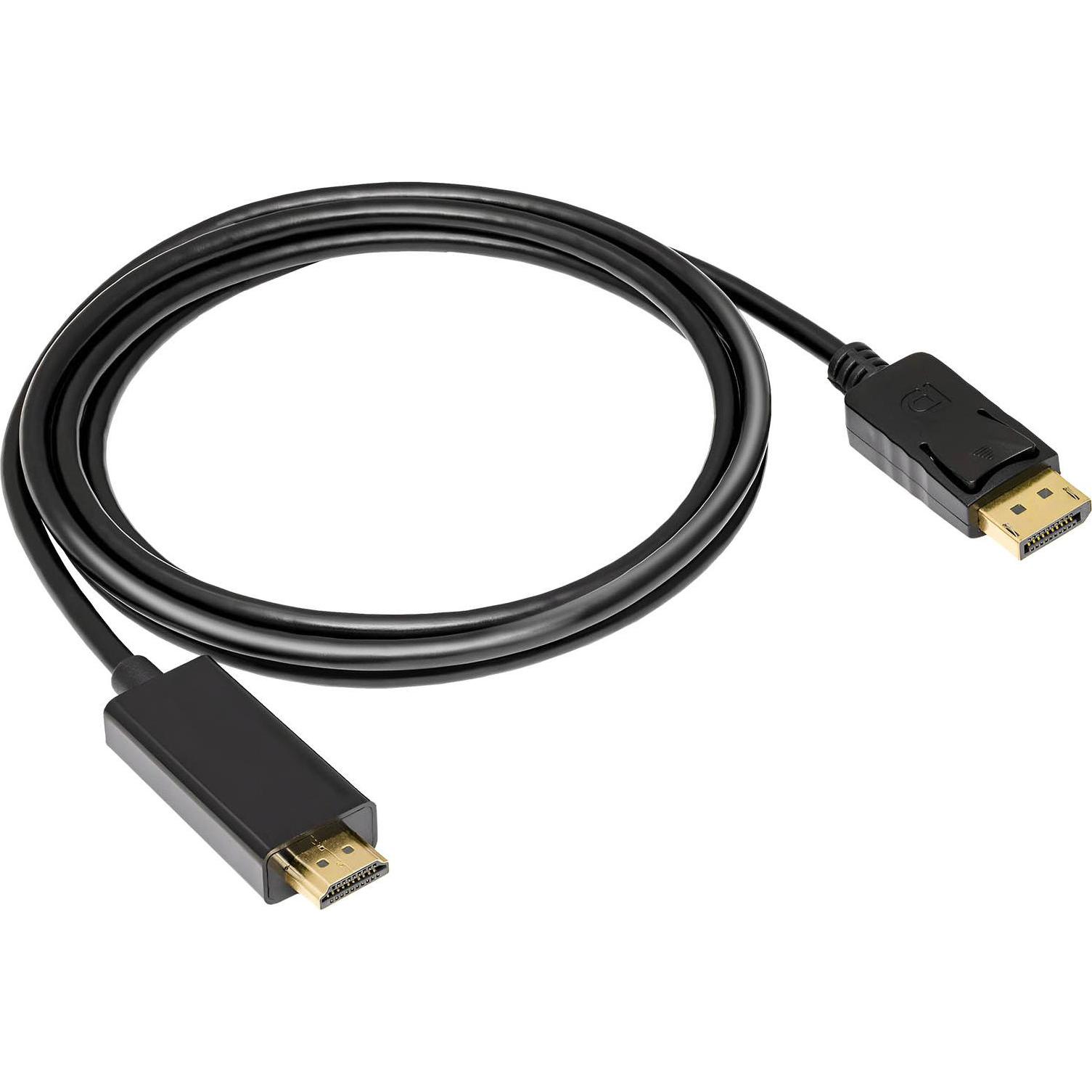 Akyga AK-AV-05 Cavo video adattatore HDMI tipo A (standard) DisplayPort (1.80 m), Cavo video