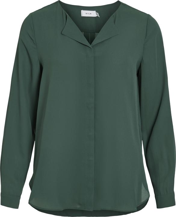 Produktbild Vila High Low geteilter Kragen Hemd (L)