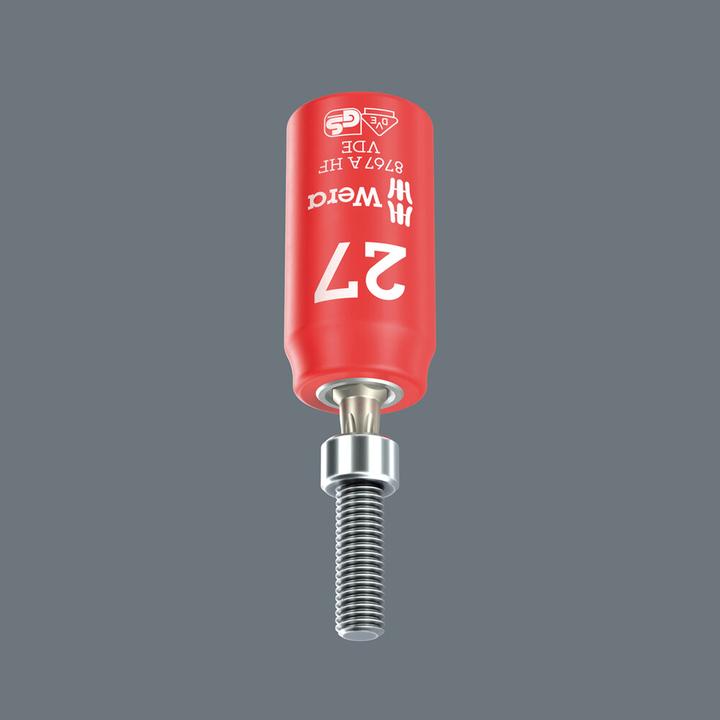 Produktbild Wera 8767 A VDE HF Torx Bitnuss 1/4, TX30