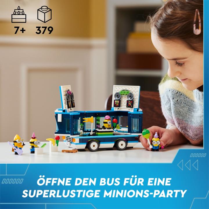 Produktbild LEGO Minions und der Party Bus (75581, LEGO Minions)