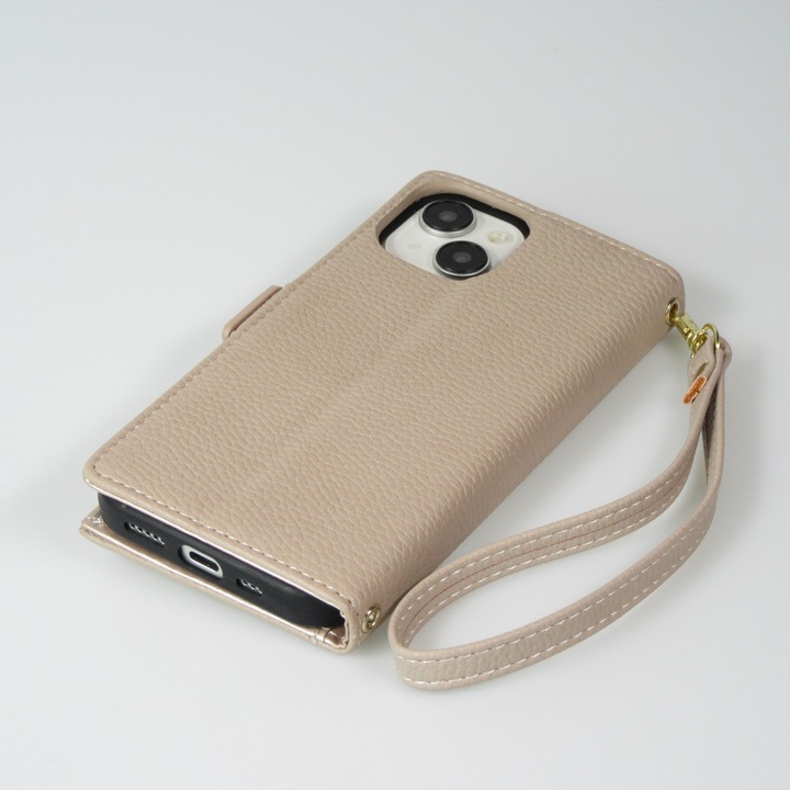 Actual product image PhoneLook Flip wallet cover made from vegan leather with wallet case and magnetic fastener (Apple iPhone 15)