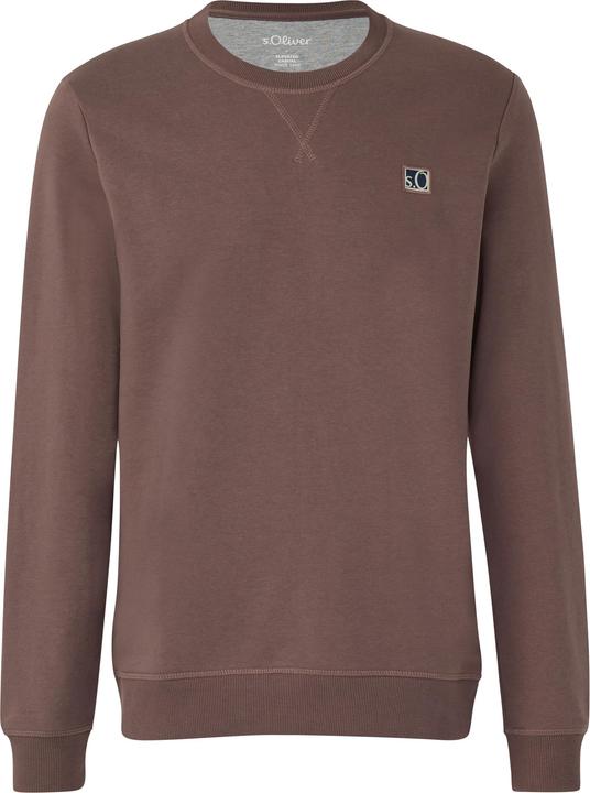 Produktbild s.Oliver Sweatshirt Sweatshirt aus Baumwollmix mit Crew Neck (M)