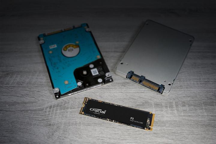 Image du produit Crucial P3 (1000 Go, M.2 2280)