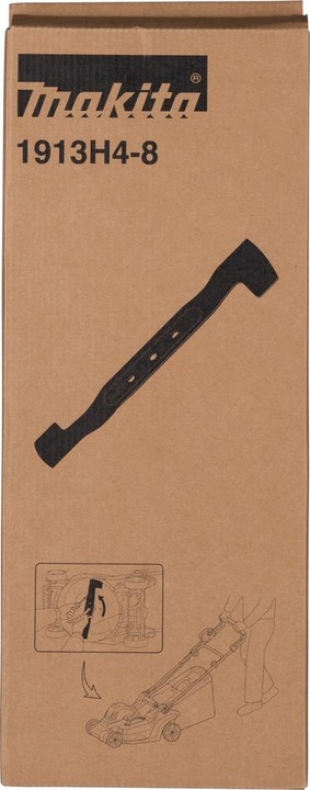 Actual product image Makita 1913H4-8 Sickle blade suitable for cordless lawn mower LM004G 43 cm (Lawn mower, Lawn mower blades + replacement blades garden machinery)