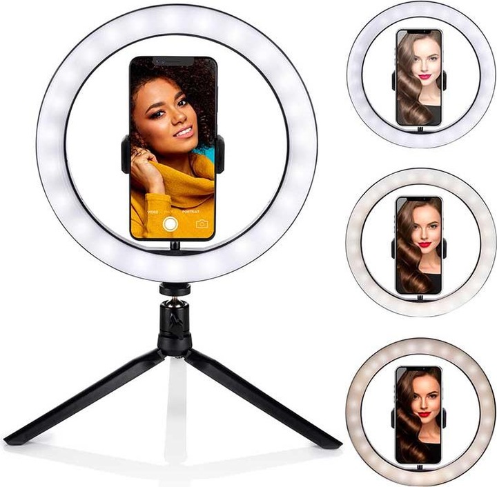 Image du produit Grundig Anneau lumineux pour selfie 120 LED, 25cm