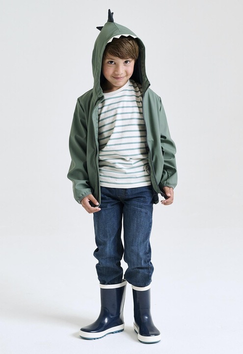 Immagine prodotto Vertbaudet Jungen Windjacke mit Kapuze, Dino (104)