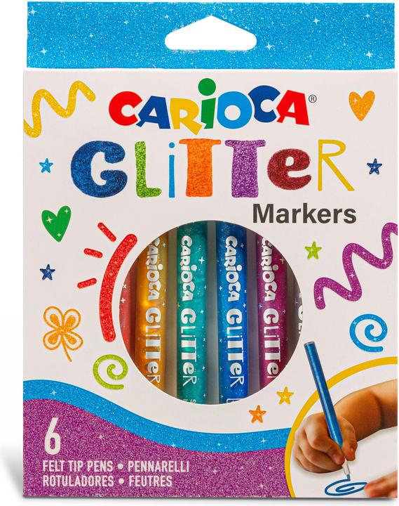 Image du produit Carioca Marqueur à paillettes (6x)