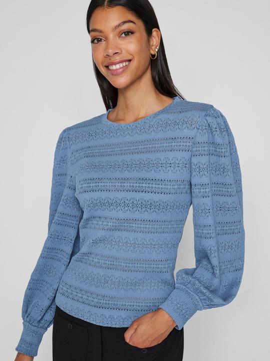 Produktbild Vila Rundhals Oberteil mit langen Ärmeln (L)