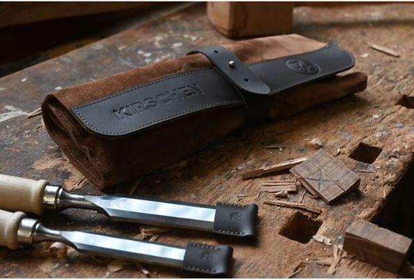 Produktbild Kirschen Stechbeitelsatz in Ledertasche, 12-tlg.