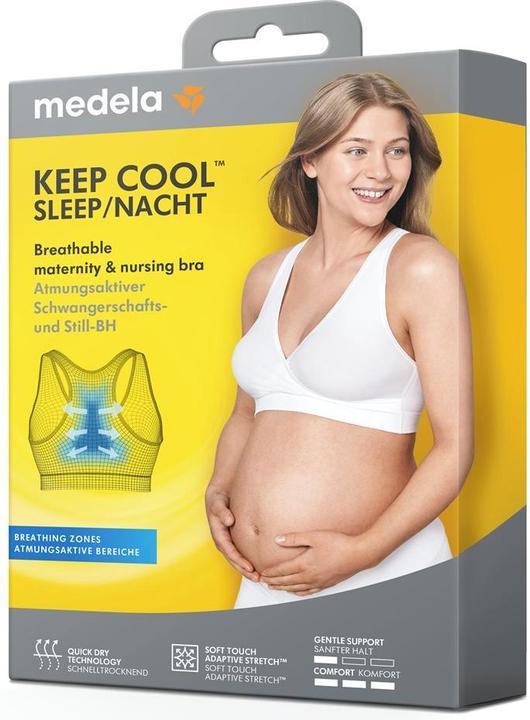 Immagine prodotto Medela Reggiseno per dormire Keep Cool bianco (M)