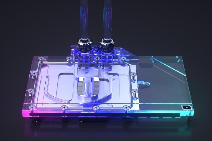 Productafbeelding Alphacool IJsblok Aurora GPX-N RTX3090 Ti FE met achterplaat - acryl + nikkel