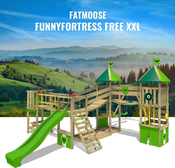 Produktbild Fatmoose Spielturm FunnyFortress