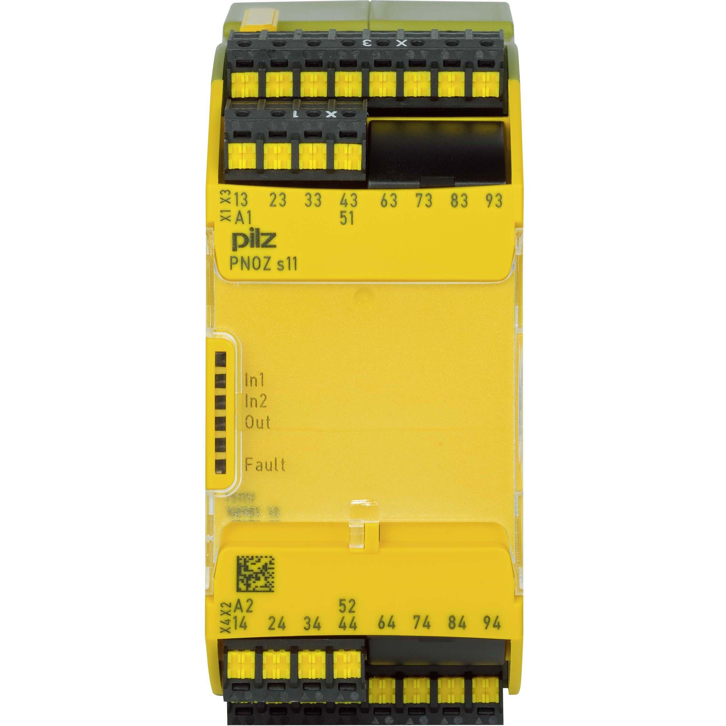 Pilz 751111 PNOZ s11 C 24VDC 8 n/o 1 n/c, Relais