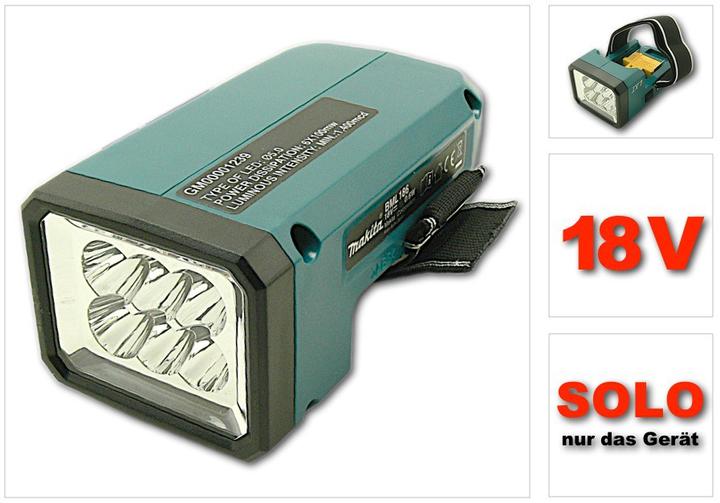 Produktbild Makita Lampe DEADML186 6fach LED, DML186 jedoch ohne Akku und ohne Ladegerät