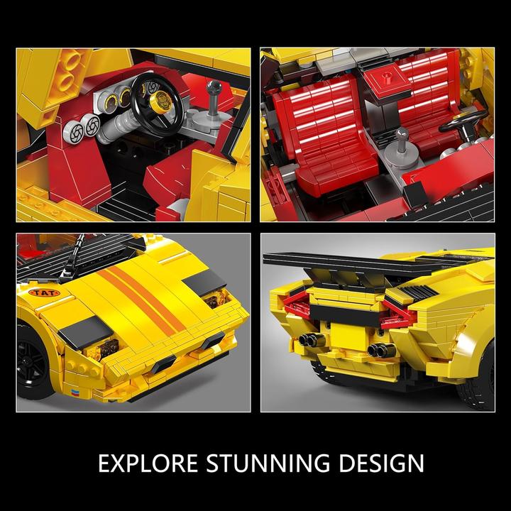 Actual product image Mould King Italienischer Sportwagen Lambo (motorisiert)