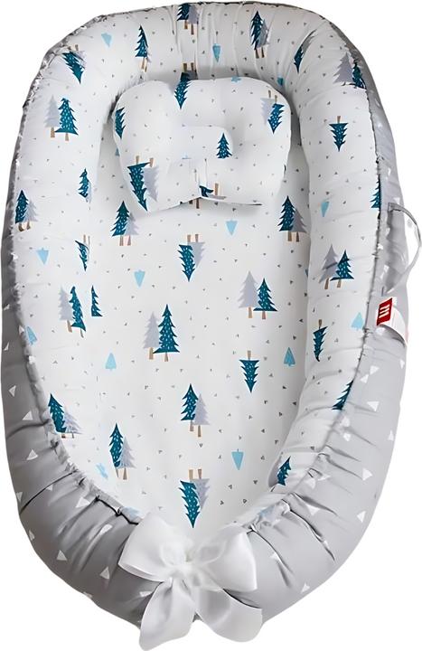 Image du produit Milkii Nid douillet pour bébé avec coussin amovible, arc-en-ciel