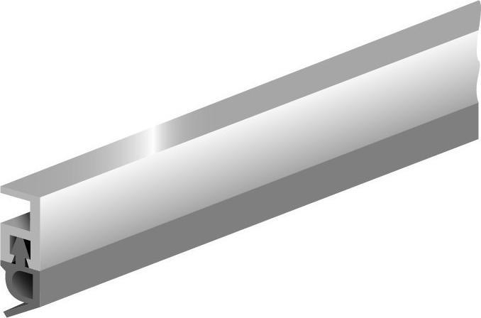 Produktbild Elton Ellen Abdichtungsschiene PTS-AR zum nageln KF weiss, H 18 x L 2100mm (5 mm)