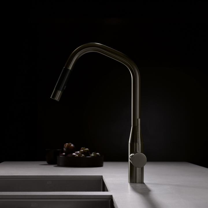 Produktbild Dornbracht Küche - Sync Spültischarmatur, Pull-Down mit Brausefunktion, schwenkbar, Ausladung 240m